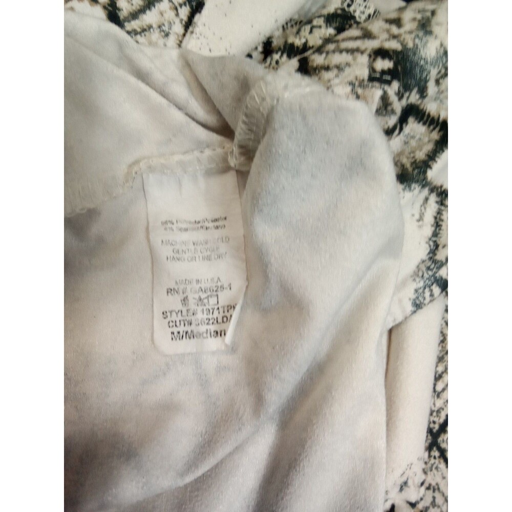 Braeve Women Medium Black White pullover v neck Sleeveless - Picture 7 of 7